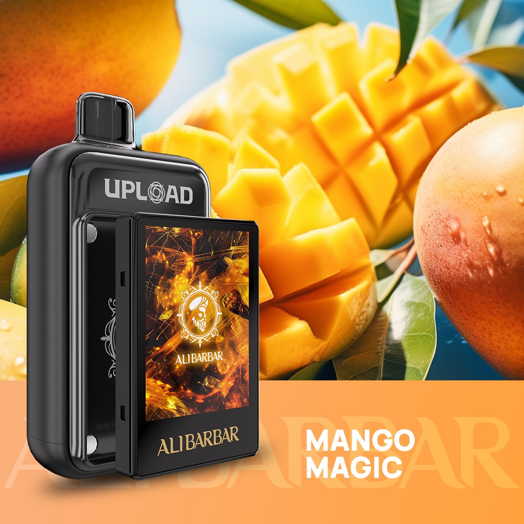 ALIBARBAR UPLOAD – MANGO MAGIC – 25000 PUFFS