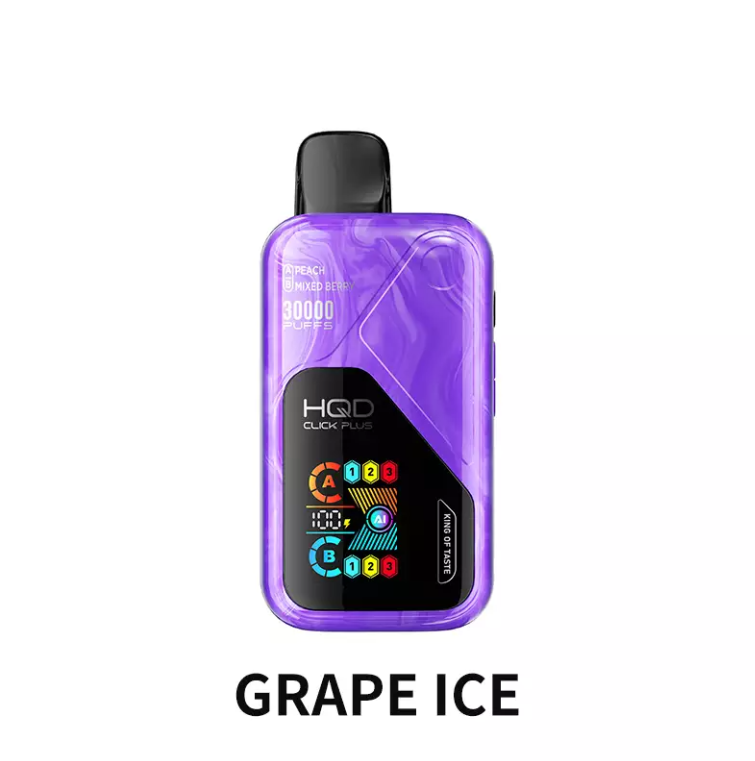 HQD Click Plus 30000 – Grape Ice