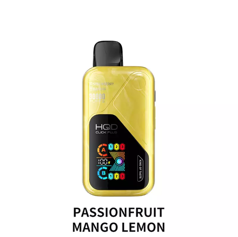 HQD Click Plus 30000 – Passionfruit Mango Lemon