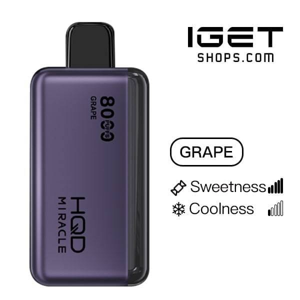 HQD Miracle 8000 – Grape