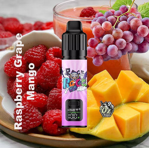 IGET Bar Plus S3 – Raspberry Grape Mango – 10,000